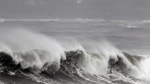 Big waves today.