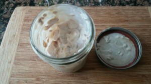 This is what it looks like after shaking.